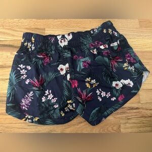 Gap fit, summer 2018 floral athletic shorts.